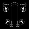 img_69261_98087ce747cb541e53d789e8f54a8d53_1.jpg FETISH SUBMISSIVE - POSICIÓN MASTER CON 4 ESPOSAS CON FORRO DE NEOPRENO