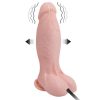 BAILE - DILDO REALÍSTICO VIBRADOR E INFLABLE 18.8 CM