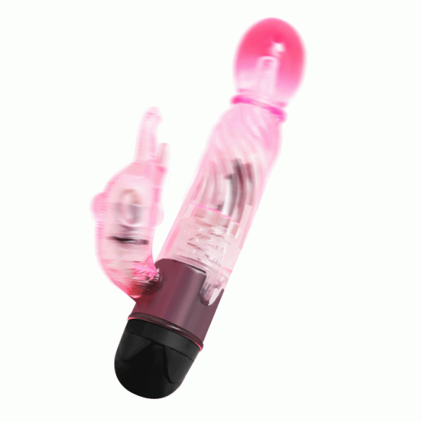 BAILE - GIVE YOU A KIND OF LOVER VIBRADOR CON RABBIT ROSA 10 MODOS