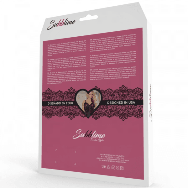 img_75732_916f9d873f0607b1b54063c4ef2fec1e_1.png SUBBLIME - BABYDOLL ENCAJE FLORAL NEGRO S/M