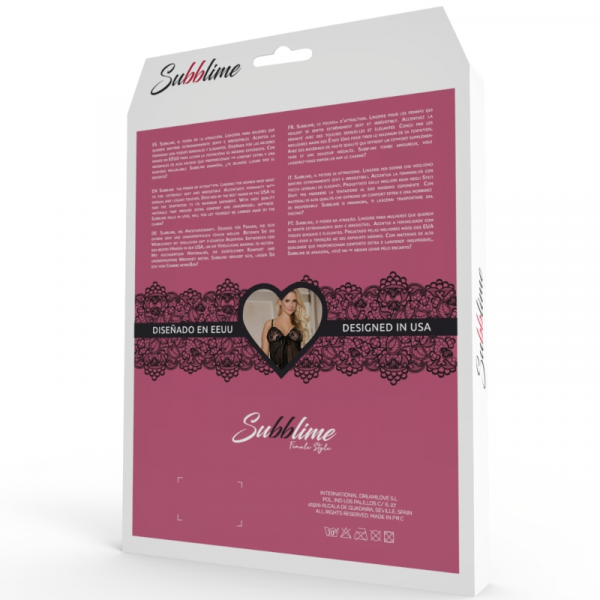 img_76644_b1c99e8d7233f5624e361610e03ab32c_1.png SUBBLIME - FETISH TEDDY MANGA CORTA L/XL