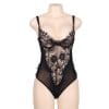 img_76806_e982a09e4a5001d80707b3bbd1011d73_1.jpg SUBBLIME - TEDDY ENCAJE FLORAL Y CON FLECOS NEGRO TALLA GRANDE