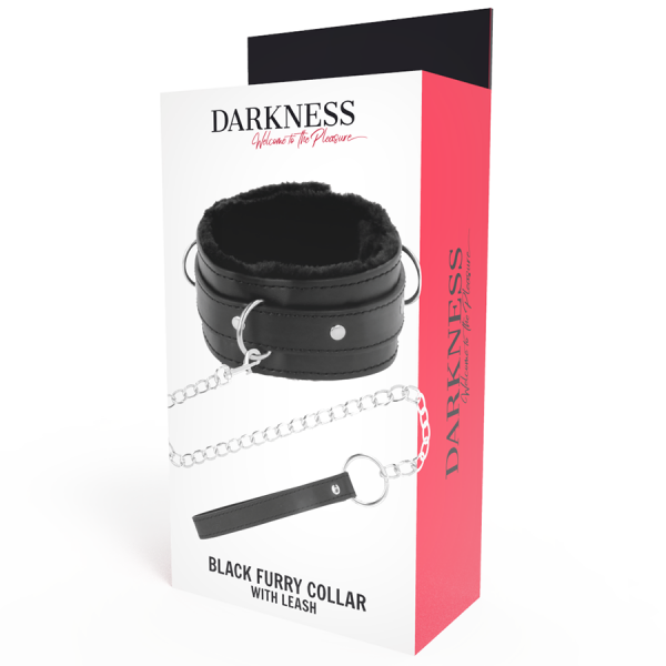 img_78796_5f582c77ab5d9866e8fcd063162c7d1a_1.png DARKNESS - COLLAR CONFORTABLE DE POSTURA CON CADENA LEATHER