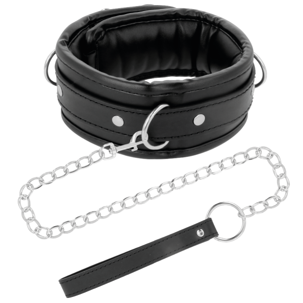img_78809_0b991a84b8bc9d71188b8f602e0f24c4_1.png DARKNESS - COLLAR CON CADENA SOFT LEATHER