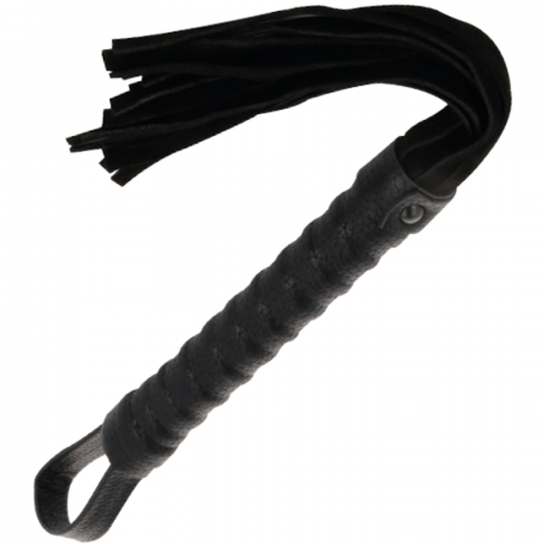 img_78965_a8d97974af8d3daf8644fd4b4fd2729d_1.png DARKNESS - LÁTIGO BONDAGE NEGRO CON MANGO DE PIEL