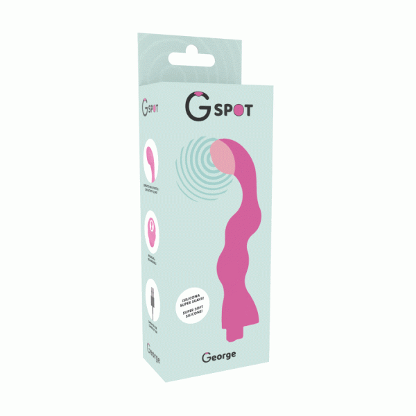 img_79189_d35c31dc1f588a1d4c6108fdd515a951_1.gif G-SPOT - GEORGE VIBRADOR PUNTO G ROSA CHICLE