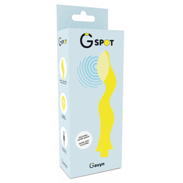 img_79204_6fb1ed3d1cba4711f466996020866035_1.png G-SPOT - GAVYN VIBRADOR PUNTO G AMARILLO