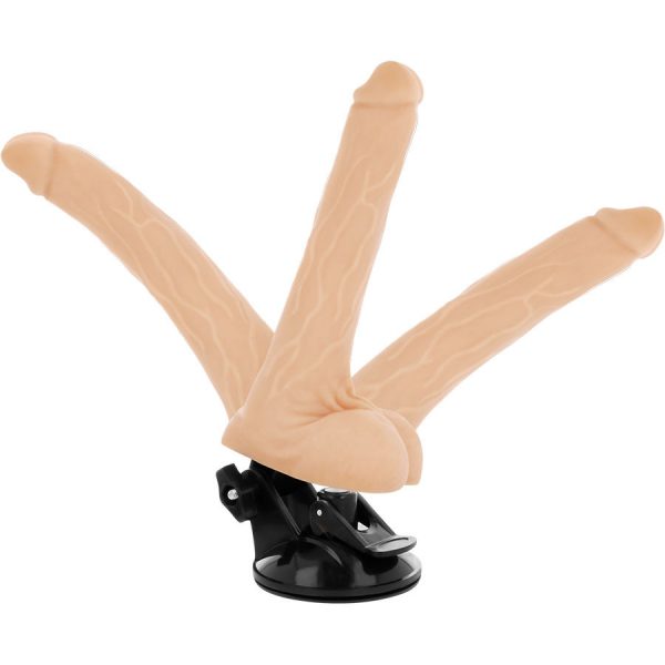 img_80061_d8fa2a379dd247ebe742eca050e22447_1.jpg BASECOCK - VIBRADOR REALÍSTICO ARTICULABLE CONTROL REMOTO NATURAL 18.5 CM -O- 4 CM