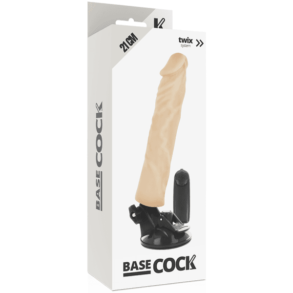 img_80154_3e7803cfb42bfb24a7e60566d4f85f55_1.png BASECOCK - VIBRADOR REALÍSTICO CONTROL REMOTO NATURAL 21 CM -O- 4 CM