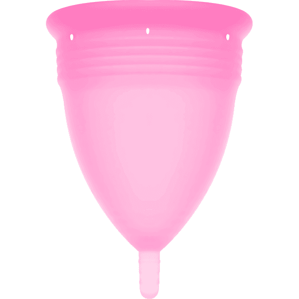 STERCUP - COPA MENSTRUAL FDA SILICONA ROSA - TALLA L