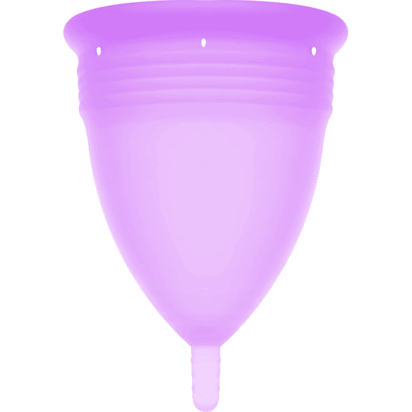 STERCUP - COPA MENSTRUAL FDA SILICONA LILA - TALLA S