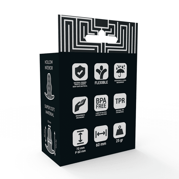 img_82261_198008b00e2a8d8dffa91bb4f30b24e5_1.png ADDICTED TOYS - DILATADOR ANAL PEQUEÑO 7 CM - TRANSPARENTE