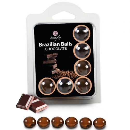 img_82875_15b057984730f657da1b4ff0d2b66ff1_1.jpg SECRETPLAY - SET 6 BRAZILIANS BALLS CHOCOLATE