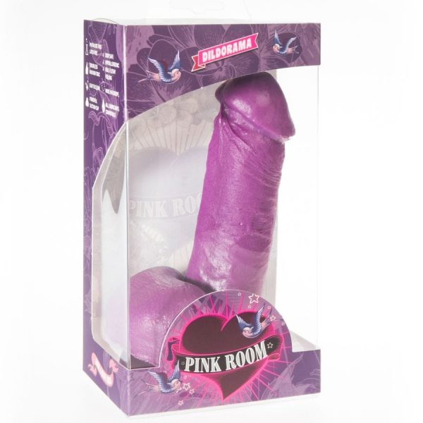 PINK ROOM - NAO DILDO REALÍSTICO LILA 16 CM