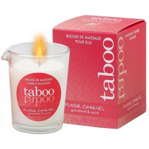 img_88037_0d2d72558f9ea2a9107c6bb973846682_1.jpg RUF - TABOO VELA DE MASAJE PARA ELLA PLAISIR CHARNEL AROMA FLOR DE CACAO