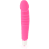 DOLCE VITA - REALISTIC PLEASURE VIBRADOR SILICONA ROSA