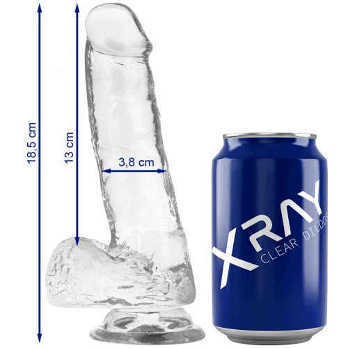 img_89680_71f08723334e41fd3ba39bf8c67be360_1.png X RAY - CLEAR DILDO REALISTA TRANSPARENTE 18.5 CM -O- 3.8 CM