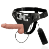 HARNESS ATTRACTION - ARNÉS  EMMETT REALÍSTICO VIBRADOR 16.5 CM -O- 3.7 CM