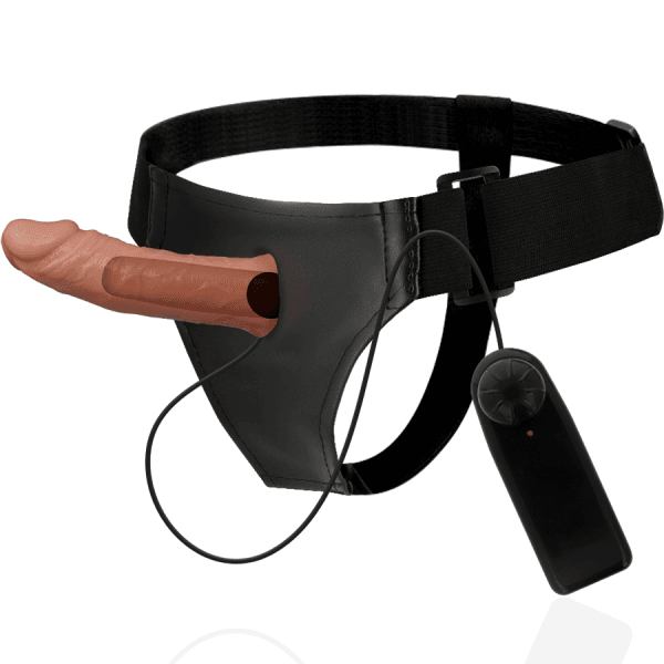 img_89985_a6144dec8c6f22d093b274378a1797a7_1.png HARNESS ATTRACTION - ARNÉS HUECO BENNY CON VIBRADOR 15 CM -O- 4.5 CM