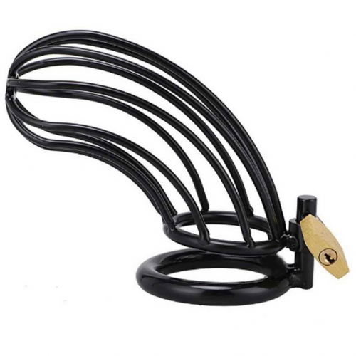 img_90178_2446309a83df9cc46f39356320dee96f_1.png METAL HARD - JAULA ANILLO CASTIDAD BIRD NEGRO