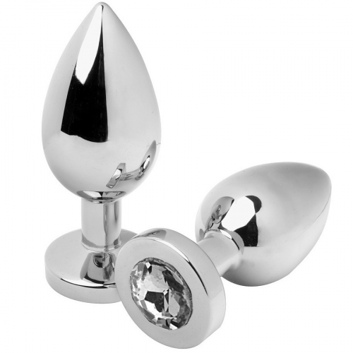 img_90185_ba5bb67b3613cf264b2ff2ba1006d736_1.png METAL HARD - ANAL PLUG DIAMOND TRANSPARENTE SMALL 5.71CM
