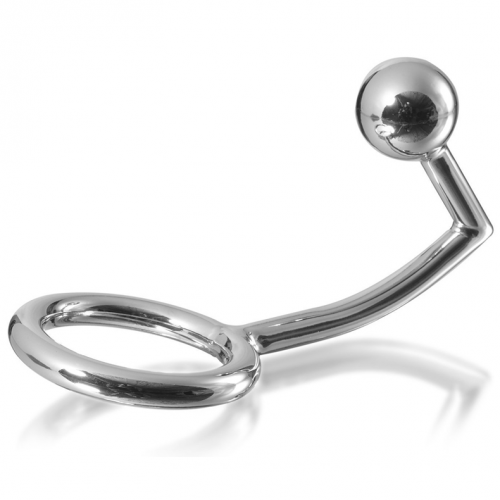 img_90229_de287a1b9bcebc6c5307be399a7d5686_1.png METAL HARD - COCK RING ANILLO CON GANCHO INTRUDER ANAL 45MM