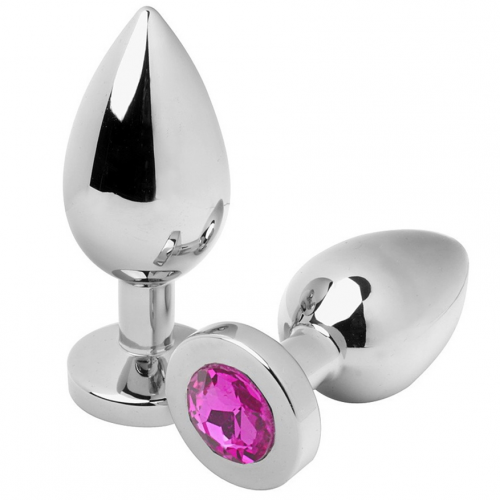 img_90248_14b063b5535a33b6484b34ecf4cfe46f_1.png METAL HARD - ANAL PLUG DIAMOND ROSA MEDIUM 7.62CM