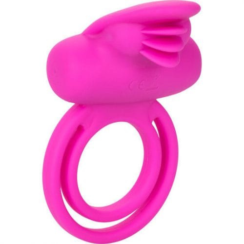 img_90603_600d30953edb6be16254a1ca66cbe10e_1.jpg CALEXOTICS - DUAL CLIT FLICKER ENHANCER DOBLE ANILLO VIBRADOR DE SILICONA ROSA