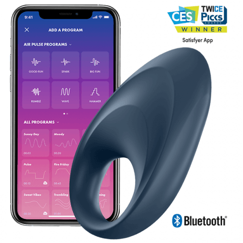 img_90855_bde11cbae90fc6f748373194d0bc297f_1.png SATISFYER - MIGHTY ONE ANILLO VIBRADOR APP