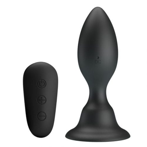 img_93360_093ae9dabb08127b8720db8d16a49d42_1.jpg MR PLAY - PLUG ANAL CON VIBRACIÓN NEGRO CONTROL REMOTO