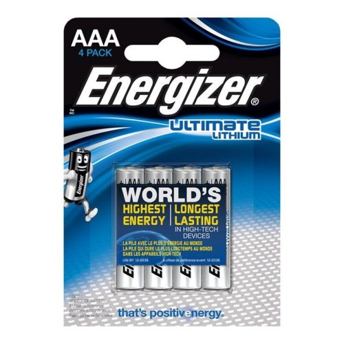 img_93924_277ba3ef3297e69c5f559918d7ae1ba0_1.jpg ENERGIZER - ULTIMATE LITHIUM PILA LITIO AAA L92 LR03 1,5V BLISTER*4
