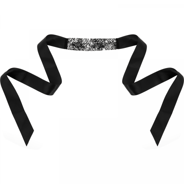 COQUETTE CHIC DESIRE - ANTIFAZ ENCAJE NEGRO CINTA