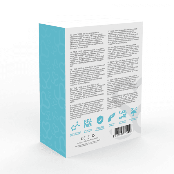 img_95218_f6b0d1698829d2c12dc376422f66640d_1.png MORESSA - OSIAN THREE ENTRENAMIENTO SUELO PELVICO 85 gr PREMIUM SILICONA TURQUESA