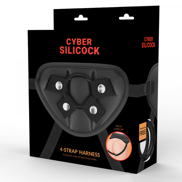 img_96927_bf82a1478b12ac21db09e6a4a4f87de3_1.png CYBER SILICOCK - ARNÉS CON 3 ANILLAS SILICONA