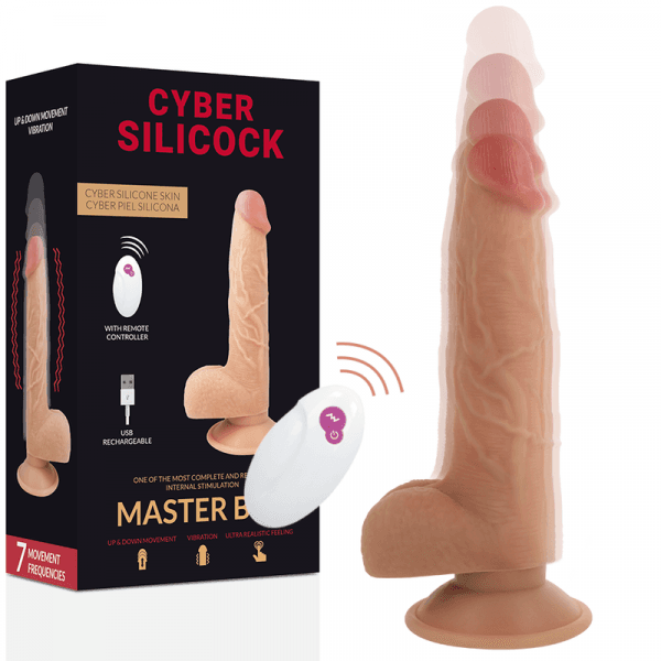 img_97054_65da239d5f5b234cc13e06073ba5782b_1.png CYBER SILICOCK - REALÍSTICO CONTROL REMOTO MASTER BEN 23.88 CM -O- 4.3 CM
