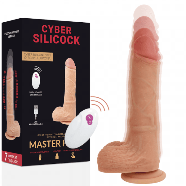 img_97059_a94fd722a541a1849978359c87372e2e_1.png CYBER SILICOCK - REALÍSTICO CONTROL REMOTO MASTER HUCK 20.9 CM -O- 4 CM