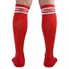 MACHO - CALCETINES LARGOS TALLA UNICA ROJO