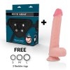 img_98305_6d6451a094522a0f07d002e56a4cb507_1.png ROCKARMY - ARNÉS + LIQUID SILICONE DILDO PREMIUM KINGCOBRA 24 CM -O- 4.77 CM